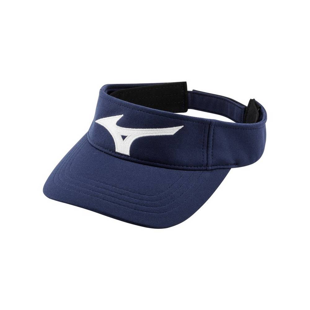 Visera Mizuno Tour Hombre Azul Marino/Blancas Comprar YSOT-94713